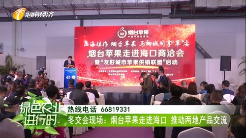 煙臺蘋果香飄?？?冬交盛會架起南北交流新橋梁